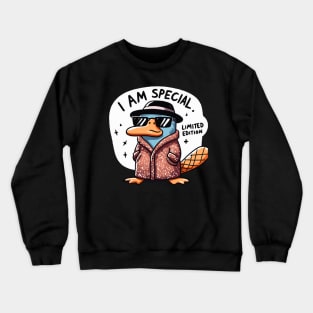 I am Special Cool Platypus Crewneck Sweatshirt